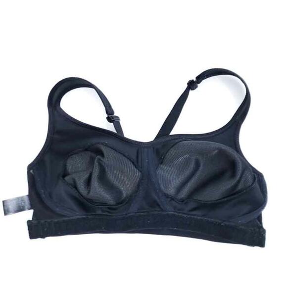 Shock Absorber Firm Support Sports Bra Black 34C Workout Racerback Bra Exercise - Picture 5 of 5